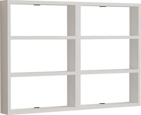 Wall Shelf Hexa - White White
