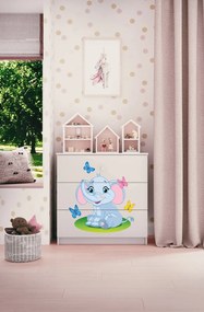 Συρταριέρα Babydreams Cartoon-Leuko-Elephant