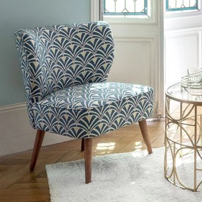 Πολυθρόνα (63x66.5x79) A-S Chiara Armchair Blue 179145A