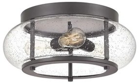 Πλαφονιέρα Φωτιστικό Οροφής 3xE27 Ύψος 18cm Trilogy Elstead Lighting-QZ-TRILOGY-FM-OZ-Μπρονζέ QZ-TRILOGY-FM-OZ