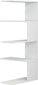 ΕΠΙΤΟΙΧΙΑ ΡΑΦΙΕΡΑ RORY HM8931.11 ΜΕΛΑΜΙΝΗ ΣΕ ΛΕΥΚΟ 22x51,5x109Υ εκ.