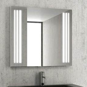 Καθρέπτης Μπάνιου Με Φωτισμό PIC011-1000 100x75x4cm Inox Karag Ανοξείδωτο Ατσάλι