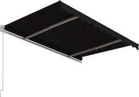 vidaXL Tέντα Συρόμενη Αυτόματη Ανθρακί 300 x 250 εκ.