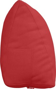 vidaXL Μαξιλάρι Πλάτης Κόκκινο 60 x 20 x 50 εκ. ύφασμα
