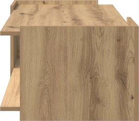 vidaXL Τραπεζάκι σαλονιού Artisan Δρυς 90 x 50 x 33 εκ.