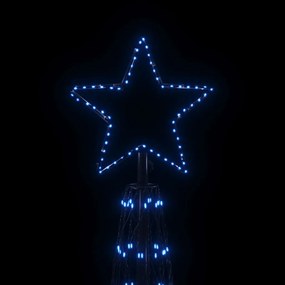 vidaXL Χριστουγεννιάτικο Δέντρο Κώνος 3000 LED Μπλε 230 x 800 εκ.