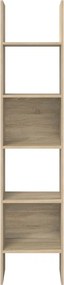 vidaXL Βιβλιοθήκη Χρώμα Sonoma Δρυς 40 x 35 x 180 εκ. από Επεξ. Ξύλο