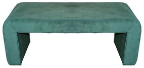 Σκαμπό Gagga Inart βελούδο σε πράσινη απόχρωση 110x40x45εκ