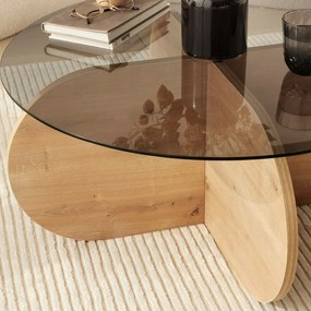 Coffee Table Bubble - Sapphire Oak, Fume Oak
Fume