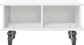 vidaXL Βάση TV Λευκό 68,5 x 35 x 35 εκ Επεξεργασμένο ξύλο
