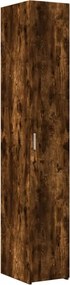 vidaXL Ντουλάπι Αποθήκευσης Στενό Δρυς 30x42,5x225 εκ. Επεξεργ. Ξύλο