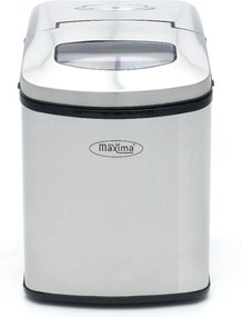 Ice Machine - 10-12kg/day - Bullet Cubes - Air Cooled - Silver