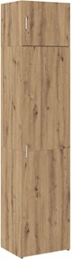vidaXL Πλαϊνό γραφείο 2 τμχ. Artisan Oak 50 x 41 x 225 εκ