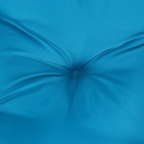 Μαξιλάρι Πάγκου Κήπου Γαλάζιο 110x50x7 εκ. Ύφασμα Oxford - Μπλε