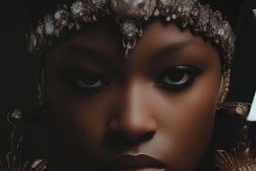 Πίνακας Home ESPRIT Λευκό Μαύρο Έντυπη 100 x 4 x 150 cm