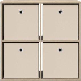 vidaXL Πλαϊνό γραφείο Δρύς Sonoma 68,5 x 32 x 67 εκ