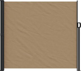 vidaXL Σκίαστρο Πλαϊνό Συρόμενο Taupe 180 x 600 εκ.