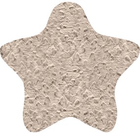 Παιδικό Χαλί GLACIAL BEIGE STAR 120 x 120 εκ.