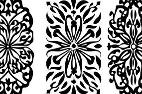 Intra απο ξύλο plywood 3mm-4mm πάχος Σχέδια αραβικής αψίδας Σχέδιο κοπής με λέιζερ Δίασταση 40x40 cm INTRAFABR-116036558