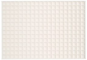 vidaXL Κουβέρτα Βαρύτητας Ανοιχτό Κρεμ 135 x 200 εκ. 6 κ. Υφασμάτινη