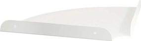 vidaXL Floating Ράφι Γωνίας 2 τμχ. Λευκός 24 x 24 x 2 εκ