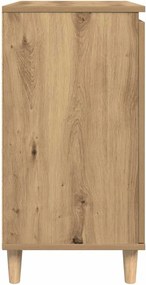 vidaXL Μπουφές Τεχνίτης Δρυς 60x35x70 εκ. από Επεξεργασμένο Ξύλο