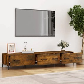 vidaXL Έπιπλο Τηλεόρασης Καπνιστή Δρυς 150x34,5x30 εκ. Επεξεργ. Ξύλο