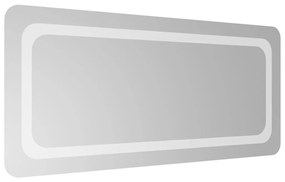 vidaXL Καθρέφτης Μπάνιου με LED 40x90 εκ.