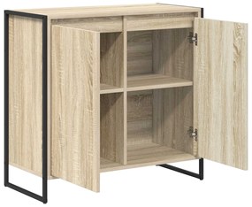 vidaXL Βοηθητικό ντουλάπι Σονόμα 79 x 36 x 75 εκ Επεξεργασμένο ξύλο