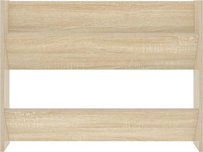vidaXL Παπουτσοθήκες 2 τεμ. Sonoma Δρυς 80 x 18 x 60 εκ. Μοριοσανίδα