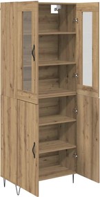 vidaXL Highboard Artisan Oak 69,5 x 34 x 90 εκ. Επεξεργασμένο ξύλο
