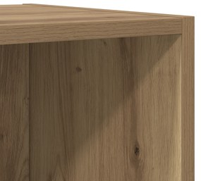 vidaXL Τηλεοπτική Κάβα Τοίχου 4 pcs Χειροποίητη δρυς 37 x 37 x 72 εκ