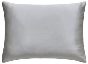 Μεταξωτή Μαξιλαροθήκη Με Φερμουάρ (50x75) Kentia Stylish Silk Γκρι