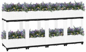 vidaXL Ζαρντινιέρα 160 x 40 x 71 εκ. από Πολυπροπυλένιο