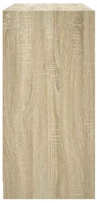 vidaXL Μπουφές Sonoma Δρυς 102x37x75,5 εκ. Επεξεργασμένο Ξύλο