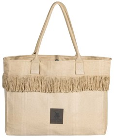 Τσάντα Θαλάσσης Polyester 46x36εκ. Essential 4083 Μπεζ Greenwich Polo Club
