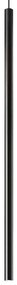 Φωτιστικό Οροφής Ultrathin Round 321783 Φ6x137x337cm Led 1150lm 12W 3000K Black Ideal Lux