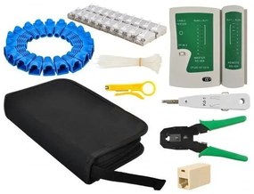 Σετ Εργαλείων Δικτύου 9 τεμαχίων - Network Tool Set Cable Tester Set-68160-9634