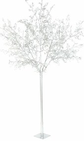 Χριστουγεννιάτικο δέντρο DKD Home Decor Λευκό Ασημί Μέταλλο Πλαστική ύλη 120 x 120 x 220 cm