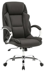 Καρέκλα γραφείου διευθυντή Verxian pakoworld μαύρο pu 70x68x116εκ Model: 033-000018