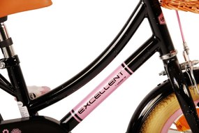 Excellent 12 Inch 21,5 cm Girls Coaster Brake Black