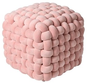 Πουφ 2273 43x43x40 Nude Das Home