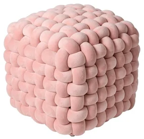 Πουφ 2273 43x43x40 Nude Das Home