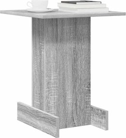 vidaXL End Table Γκρίζο Σονομα 44,5 x 45 x 55 εκ Επεξεργασμένο ξύλο