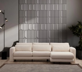 Corner Sofa Lily Corner Right Cream Cream