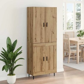 vidaXL Highboard 2 τμχ. Artisan Oak 69,5 x 34 x 180 εκ.