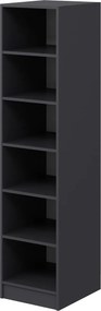 Βιβλιοθήκη Ανθρακί KALE 190 52x90x210