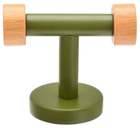 Κρεμαστράκι Τοίχου (9x8x5.3) Estia Bamboo Essentials Olive 02-15169