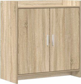 vidaXL Πλαϊνό γραφείο Sonoma Δρυς 72 x 36 x 80 εκ. Επεξεργασμένο Ξύλο