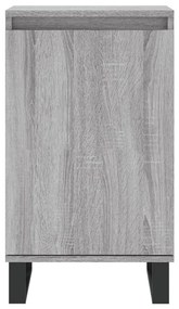 vidaXL Ντουλάπια 2 τεμ. Γκρι Sonoma 40x35x70 εκ. Επεξεργασμένο Ξύλο